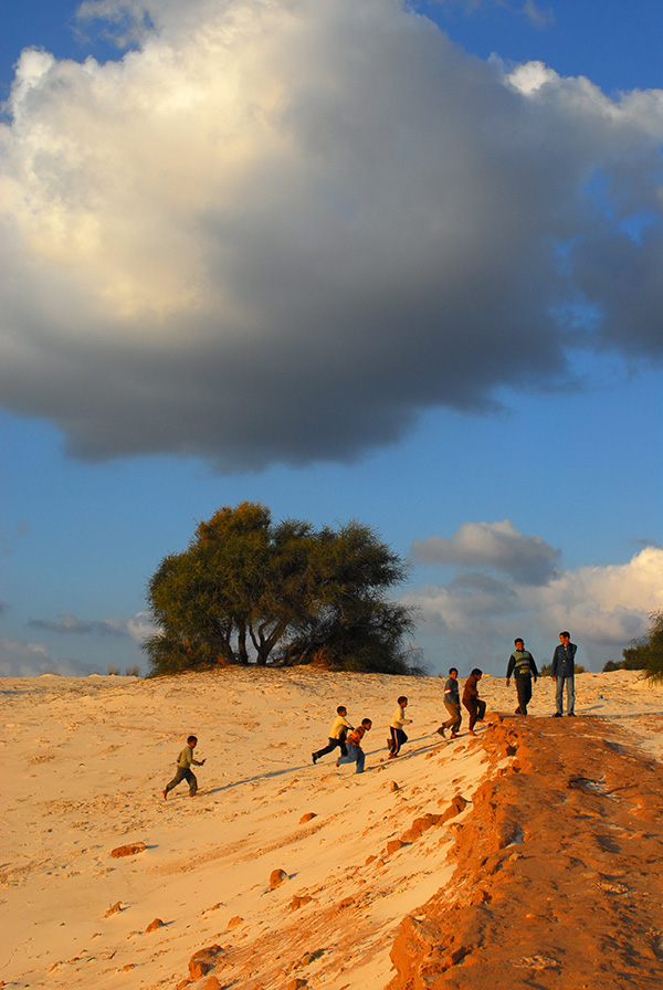 Paesaggio con bambini #3