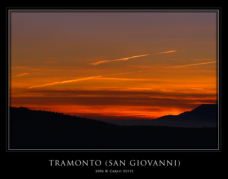 Tramonto (San Giovanni)