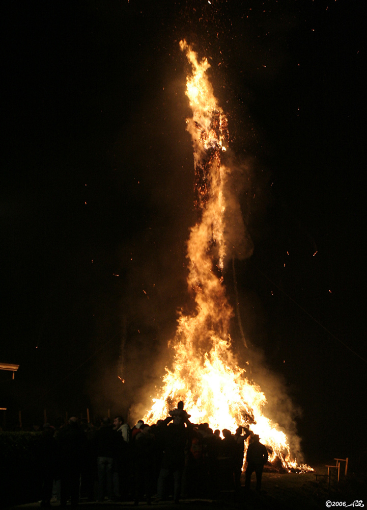 El Pan e Vin..... Il fal� tradizionale della vigilia dell'Epifania