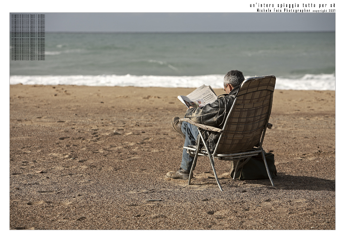 un'intera spiaggia tutta per s�