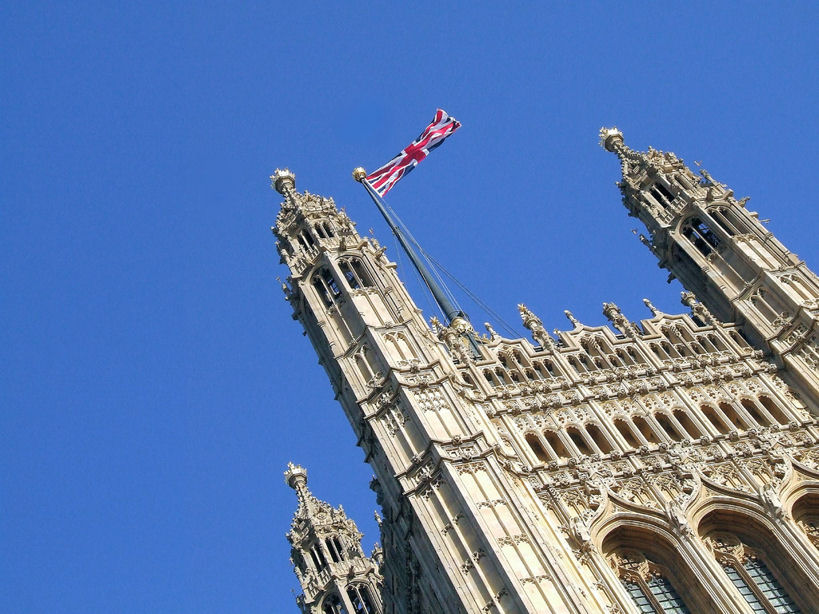 The sky was unusually blue