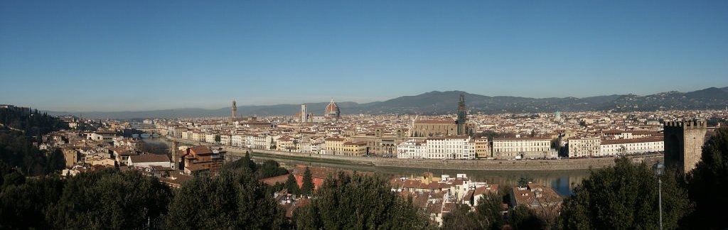 Firenze: foto panoramica da P.le Michelangelo