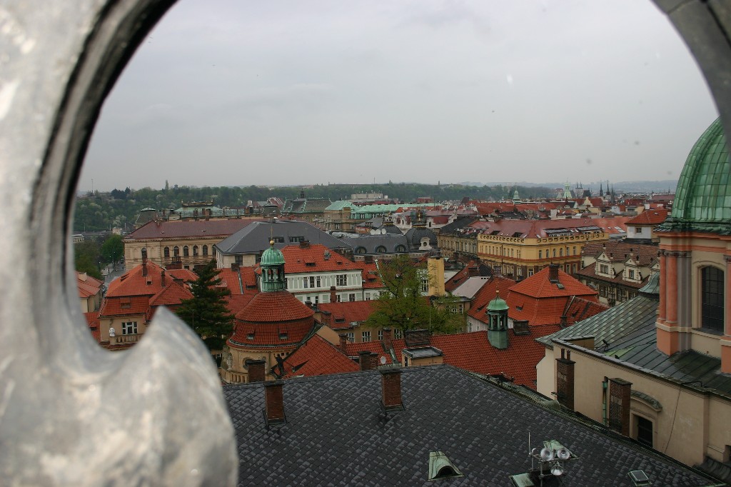 praha dal campanile dal ponte carlo