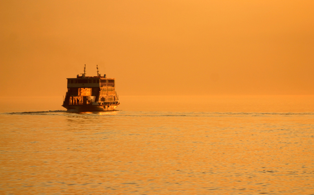 ..Mississippi??? No, lago di Lecco..