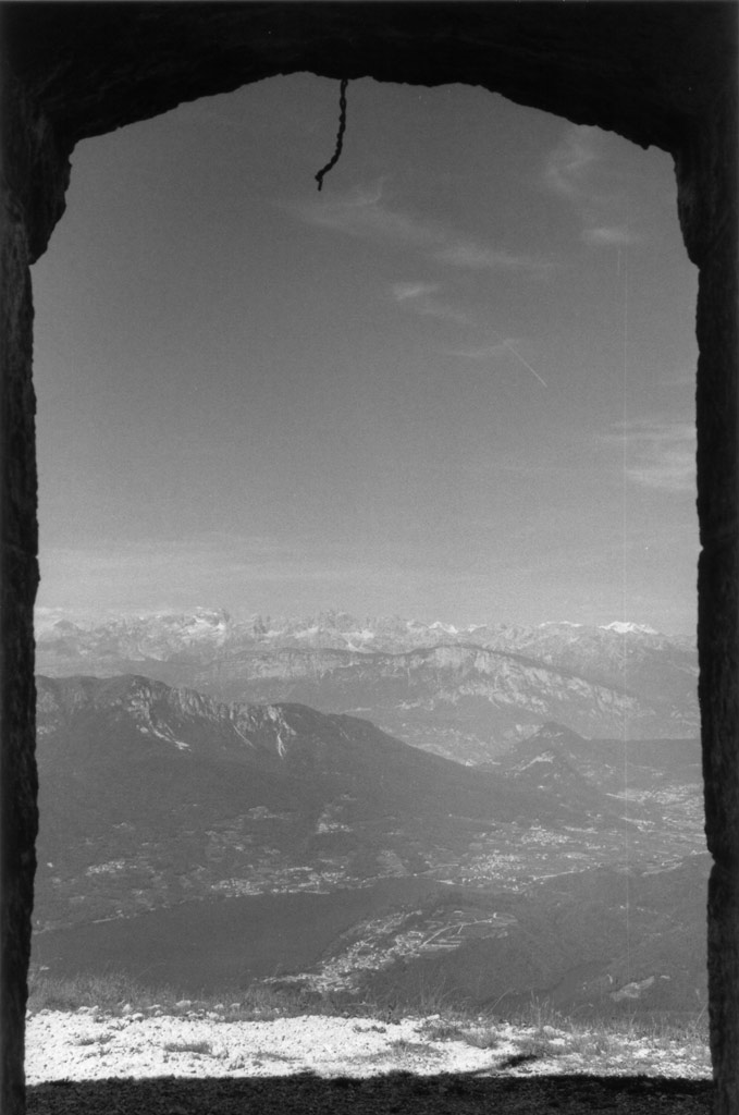 Vista dal forte Spitz Vezzena (TN)