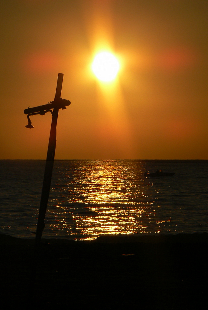 chiavari, la spiaggia