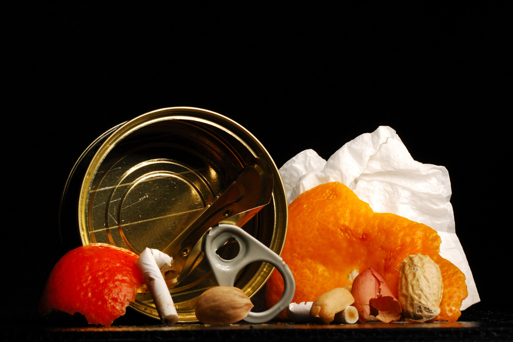 Nel Cestino Della Spazzatura...