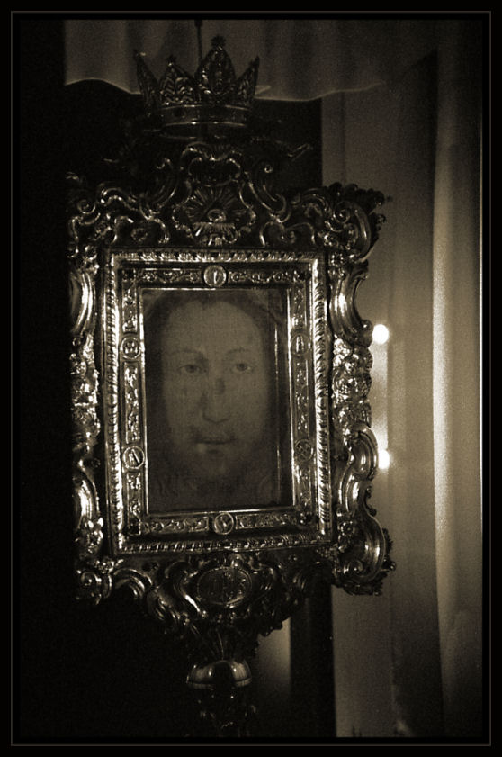 un volto molto particolare