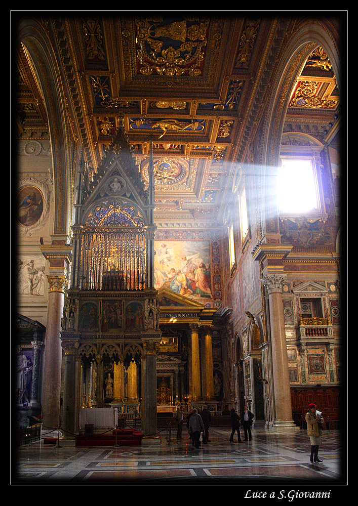 Luce a S.Giovanni in Laterano