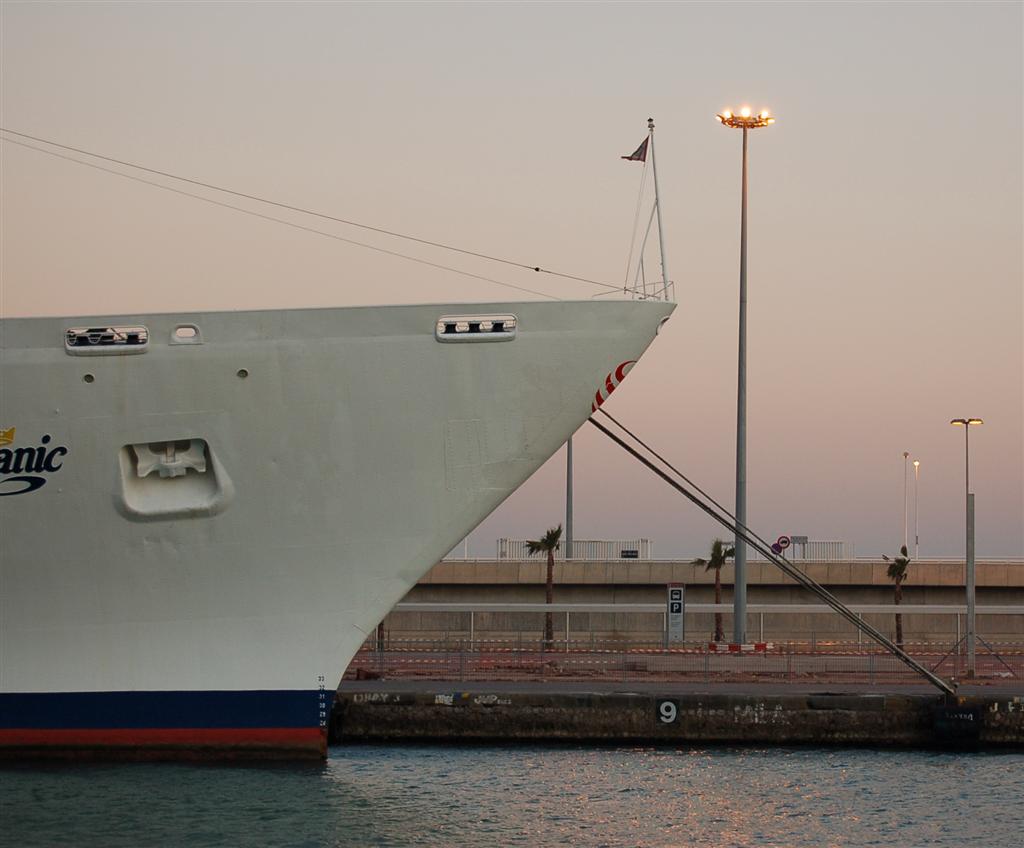 di ritorno al porto...