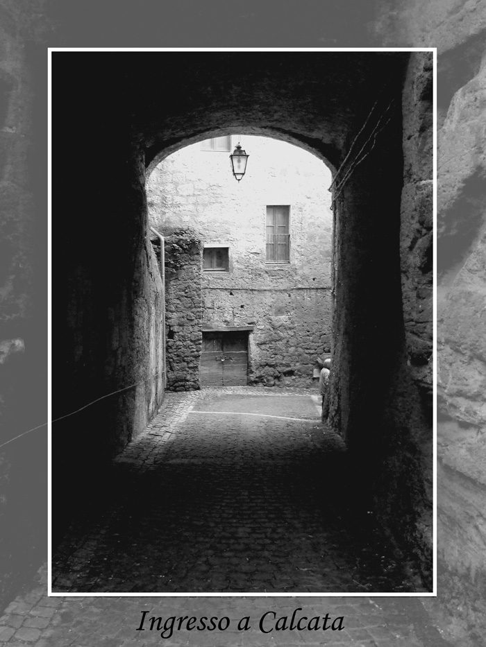 Ingresso a Calcata