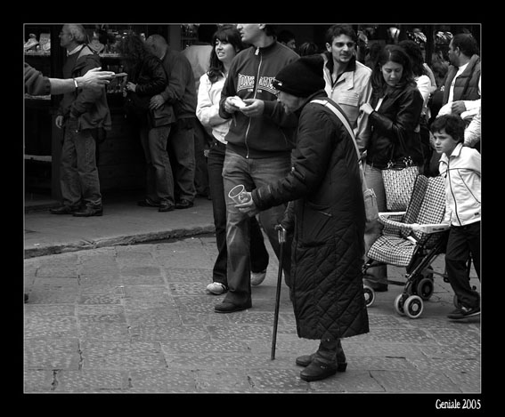 elemosina a firenze