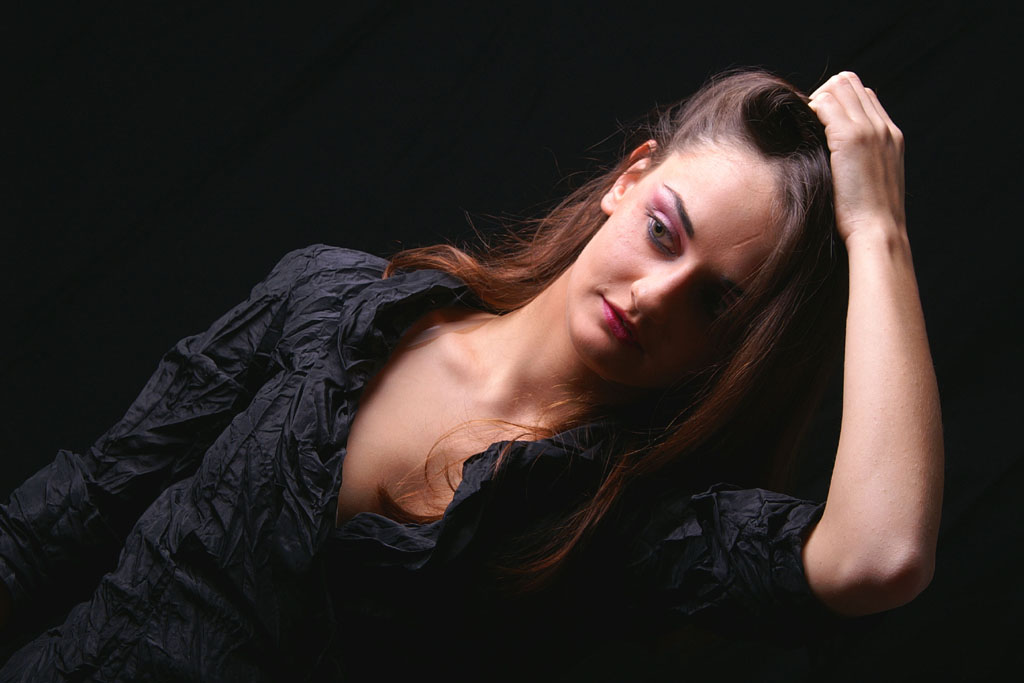 Barbara (luce - capelli - diagonale)