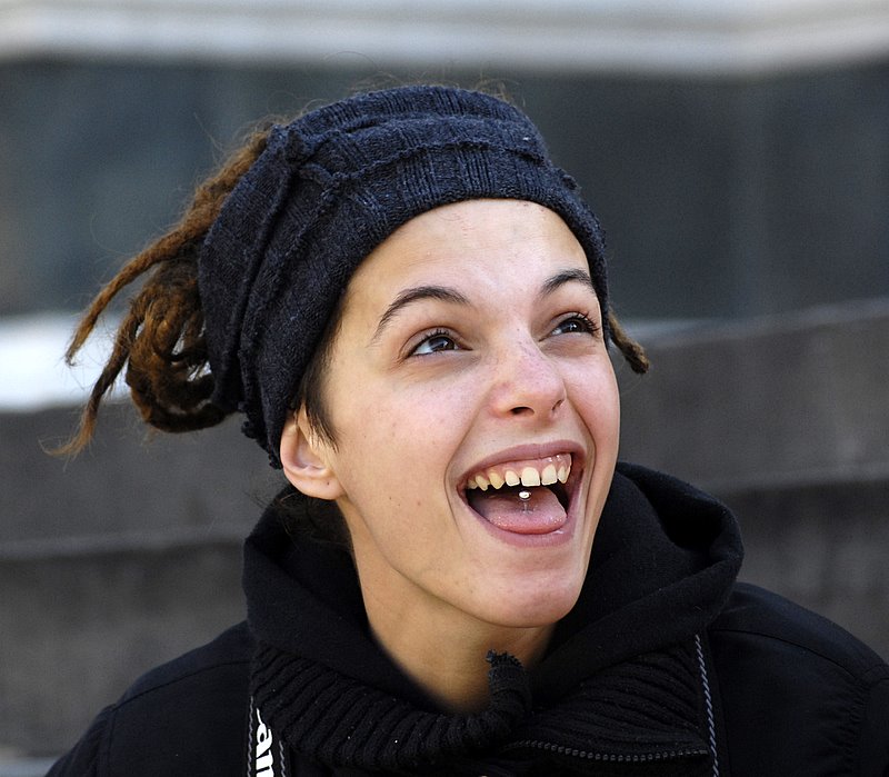 Giovane e simpatica fotografa livornese conosciuta a Santa Croce Firenze