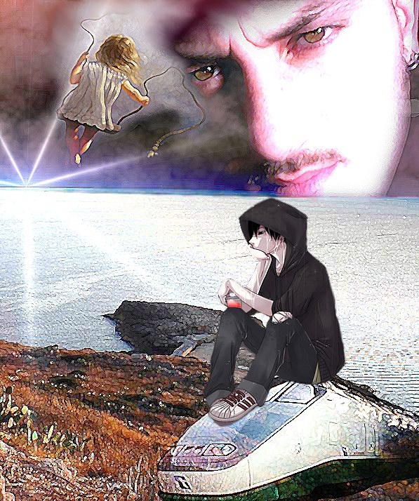 Fotomontaggio Ciao terra mia