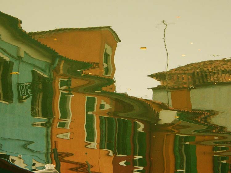 Burano nell'acqua