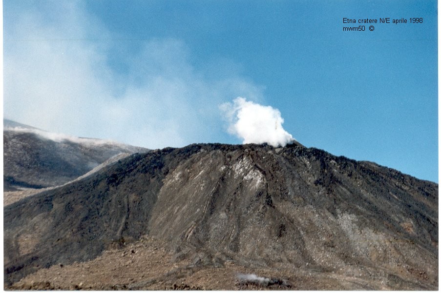Etna cratere N/E aprile 1998