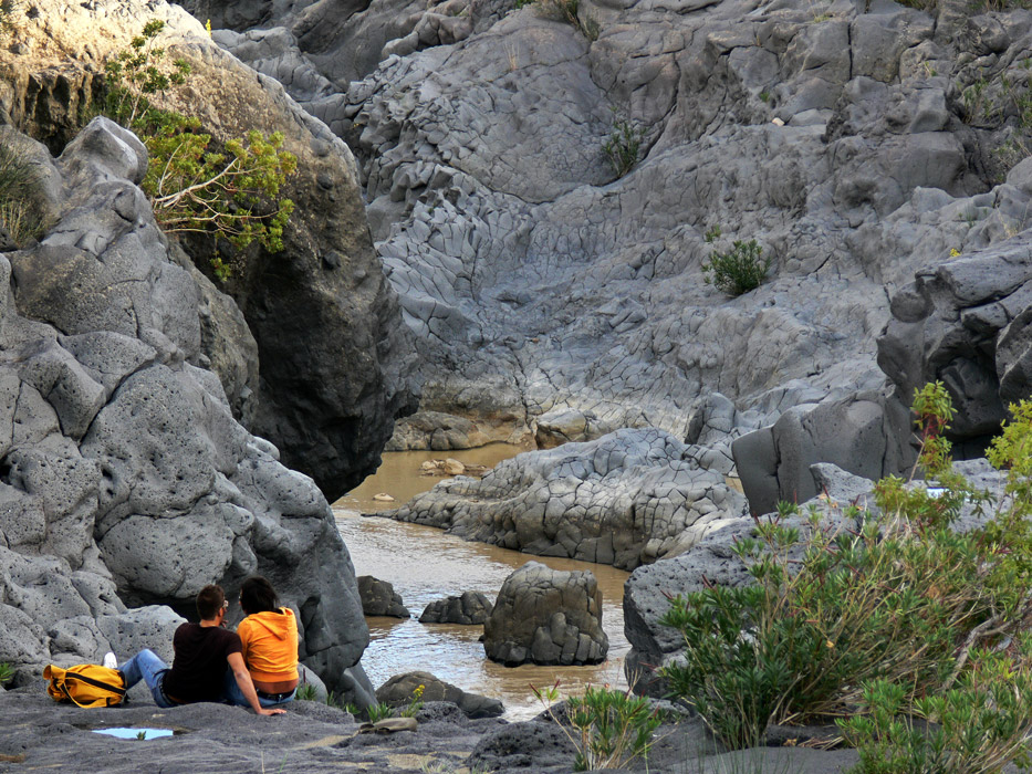 .: .05 lo sbocco della forra :.