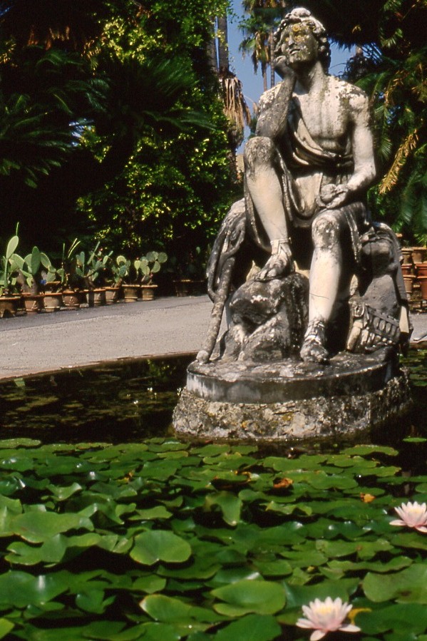 Fontana orto botanico Palermo
