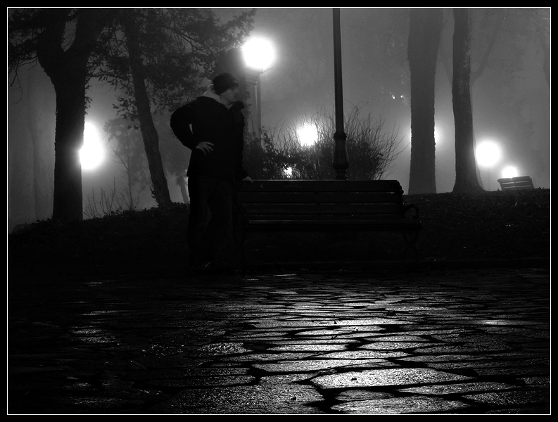 Autoscatto al parco.