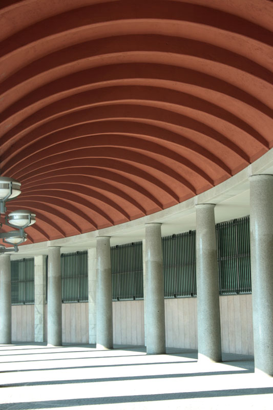 porticato dell'INAIL