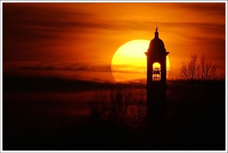 Tramonto a borgo S.Siro