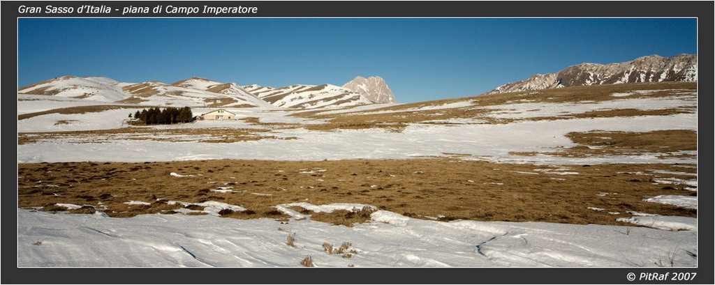 Gran Sasso d'Italia - piana di Campo Imperatore