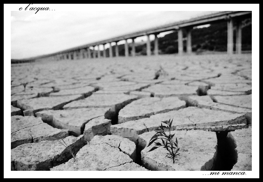 e l'acqua...