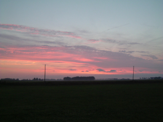 tramonto a mont san michel