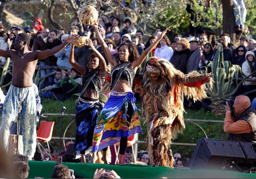 Mandorlo in fiore 2007 "AG" esibizione Senegal