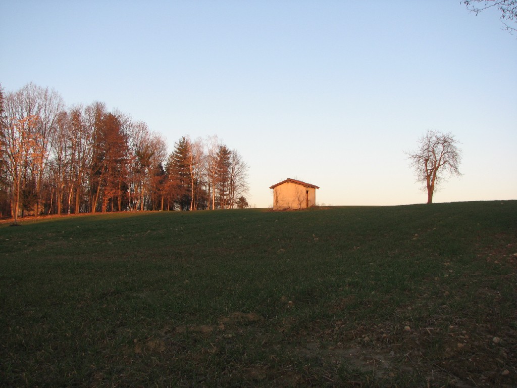 tramonto in campagna..