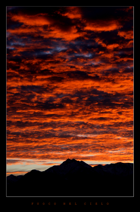 fuoco nel cielo