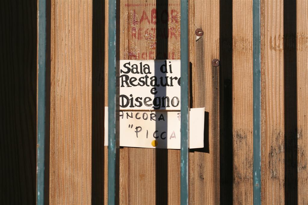 SALA DI RESTAURO E DISEGNO  "ANCORA PI PICCA"