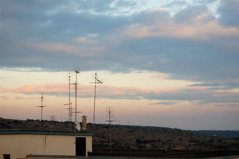 Dalla terrazzina del mio studio