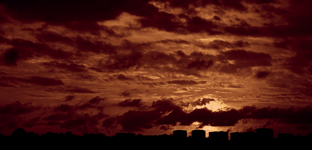 ...come il giorno in cui il sole si vergognava di mostrarsi