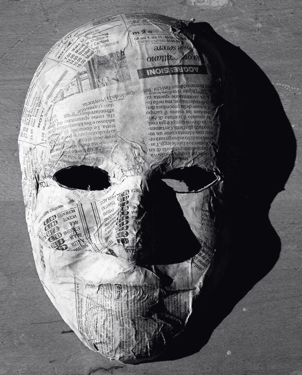 Maschera da giornalista