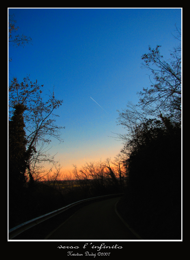 verso l'infinito