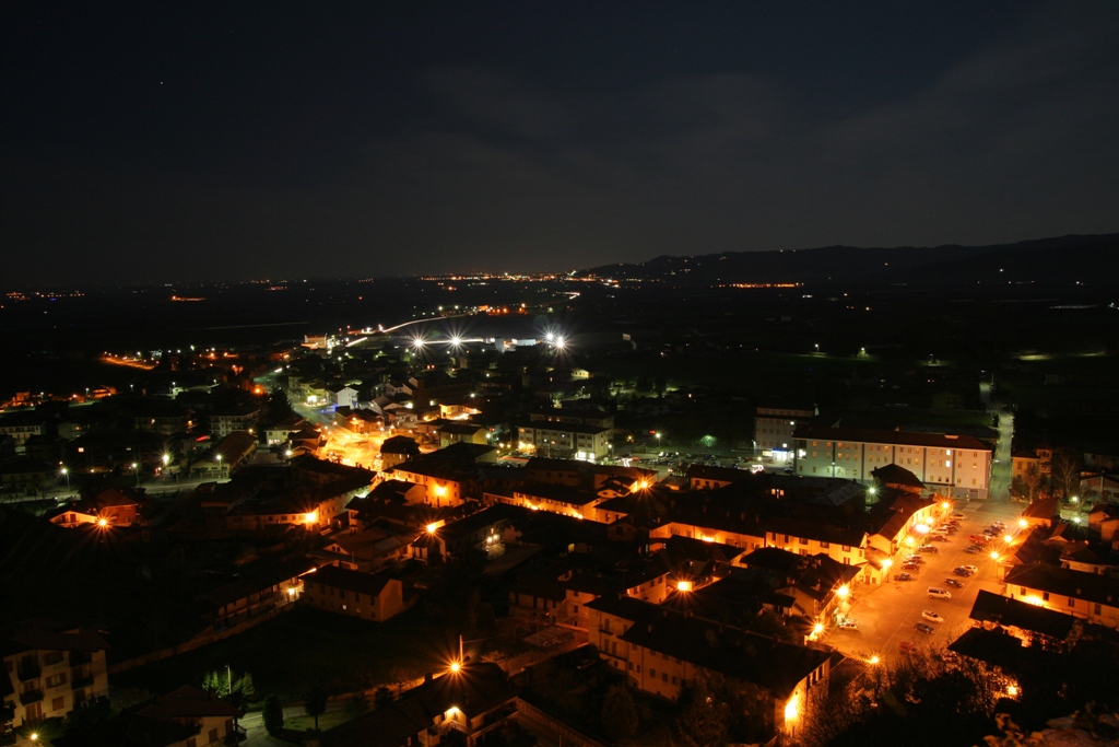 Revello by night