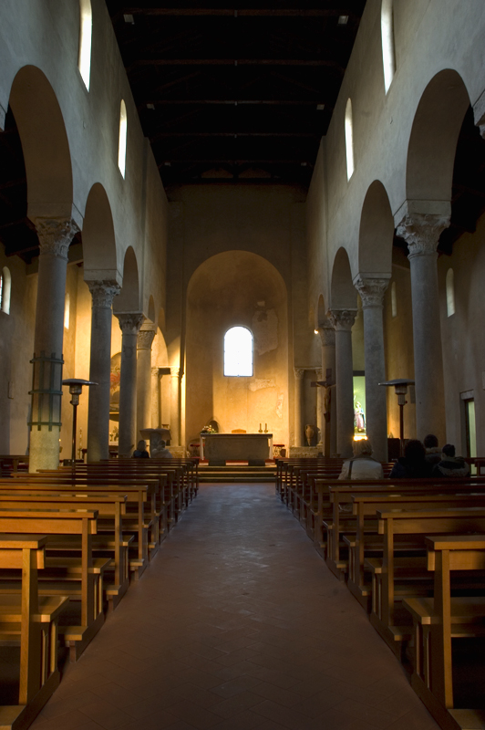 interno chiesa paleocristiana