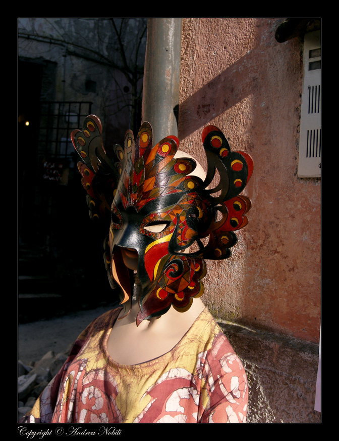 Maschera di donna