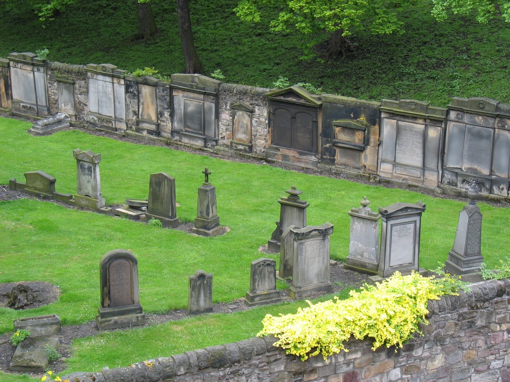 Il cimitero di Edinmburgo