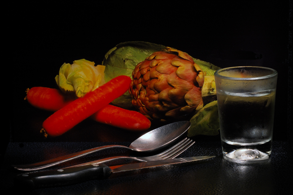 Doppia Natura Morta (Light Painting)