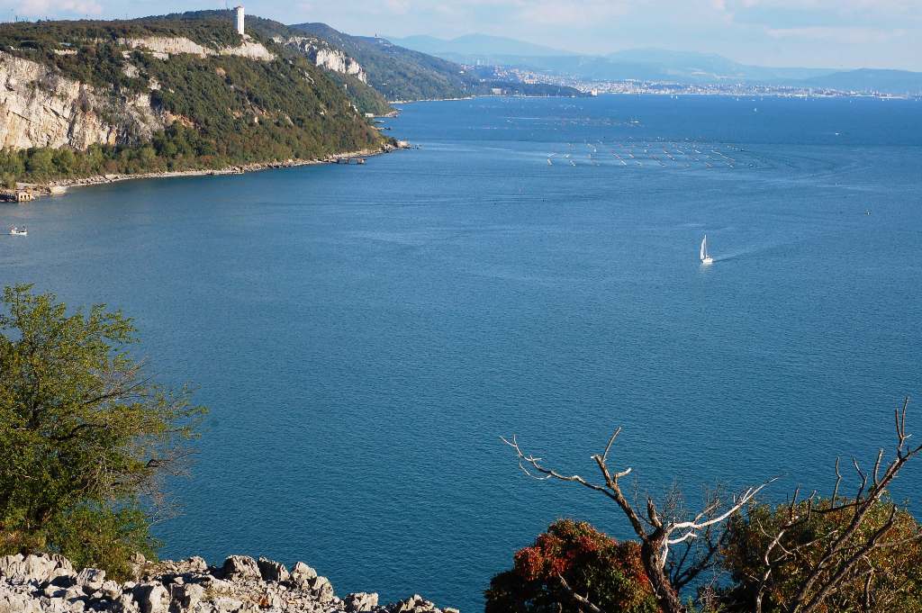 Sentiero Rilke, terra acqua e cielo