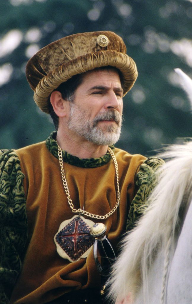 Il capo dei mercenari alla rievocazione storica di Thiene