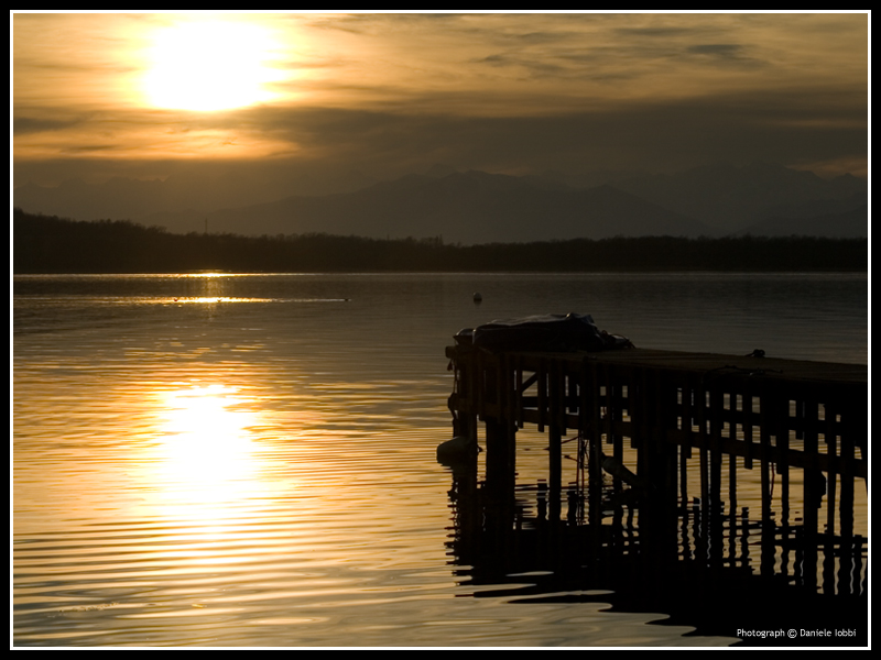 Pontile lago di Viverone