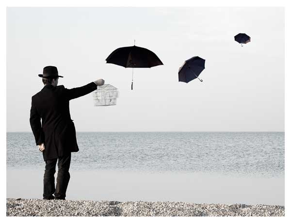 l'uomo che liber� gli ombrelli