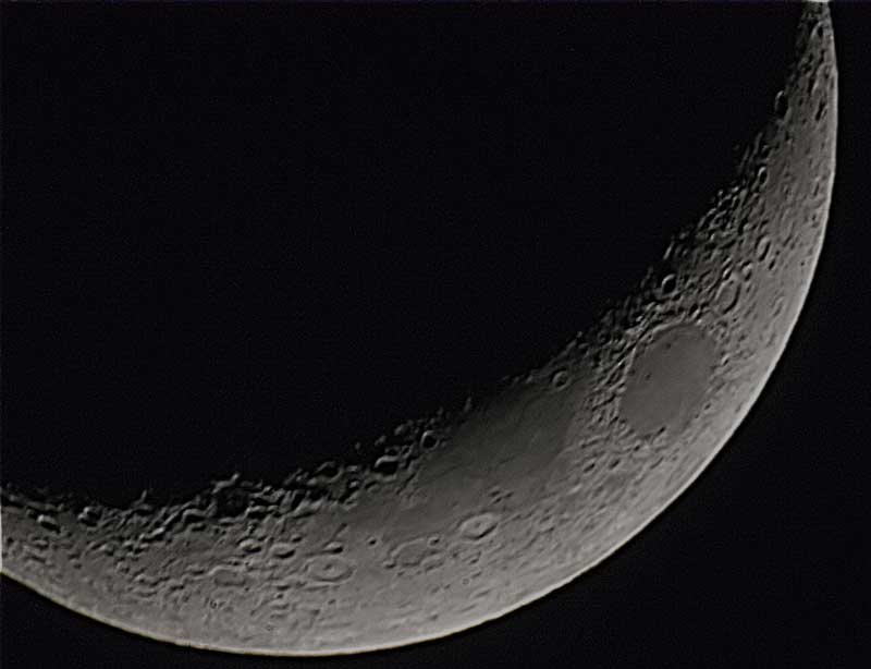 Primo scatto al nostro satellite