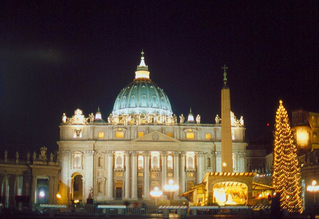 l'ultimo Natale da  "Papa' karol"