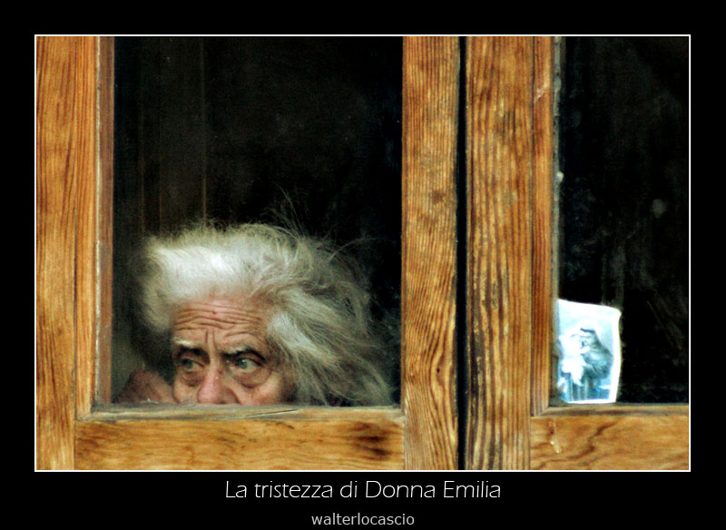 La tristezza di Donna Emilia