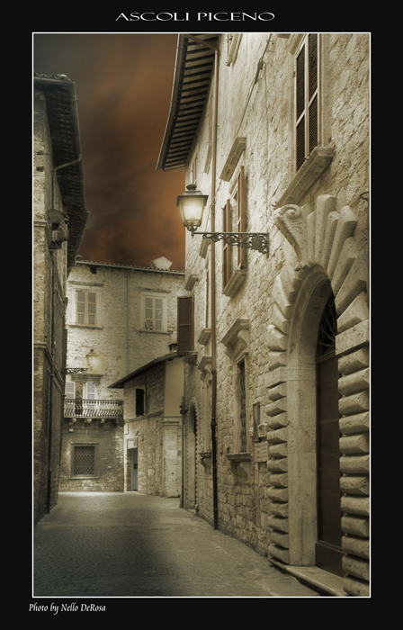 Strada in Ascoli Piceno
